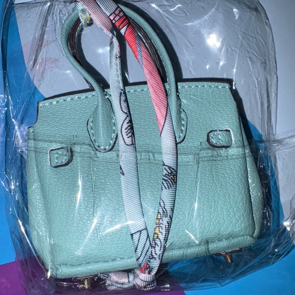 NWOT‎ unbranded blue purse charms - Picture 4 of 5